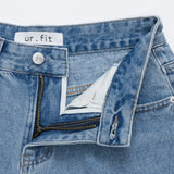 DESTROYED WIDE DENIM PANTS code 21006