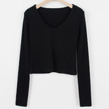 Deep V-neck - t