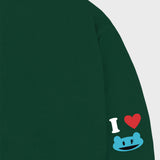 [UNISEX]エルボーアイラブフーディー