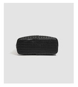 Woven Texture Large Tote Bag & Pouch Set