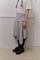 Chenille cutout midi skirt (2color)