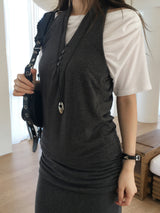 Poki drape Top