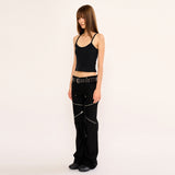 Low Tank Top - Black