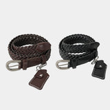 ASCLO Key Ring Weave Leather Belt (2color)