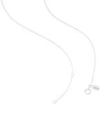 [925 silver] Un.silver.131 / シンプルパールネックレス (シルバー)