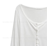 Lighty Tencel Button Cardigan