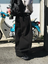 Kerry Backstud Belted Balloon Pants (2c)