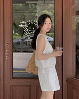 SRAN sleeveless & pants set