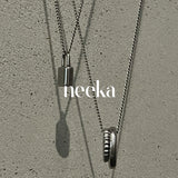 ''Where is the key?' ネックレス