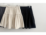 Lua Corduroy Banding Mini Skirt
