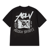 25SS ADLV エイリアン半袖Tシャツ ブラック
