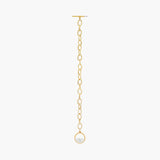 Round Toggle Gold Bracelet