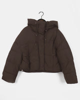 Bubbling Wellon Short Hooded Padded Jacket
