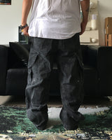 HD Round Pigment Cargo Pants (2C)