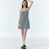 RVS Sleeveless One-piece Melange Gray