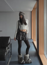 Poning Wrap Hooded Cardigan