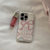 [Mademoment] spring lettering design iphone card case