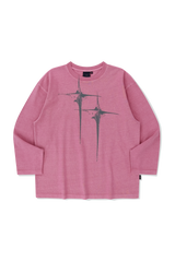 ピグメントウォッシングロングスリーブTシャツ