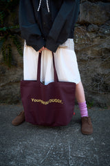 YWD TWILL ECO BAG-PURPLE
