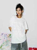 BUTTON TEE IVORY