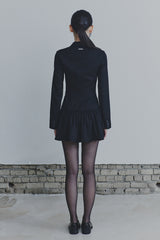 LIORA JACKET DRESS black