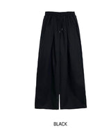 [U-BASIC] サマーピンタックリネンワイドパンツ