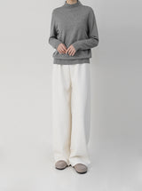 Basic Blan Half-Neck Knit