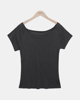 ベイビン ワンショルダー ショートスリーブTシャツ
