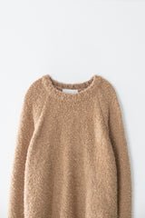 Coil round knit (Beige)