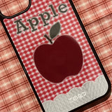 [MADE] A picnic of apples epoxy case🍎