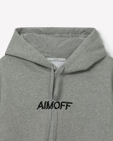 Unisex cover sweat hoody [ melange ]