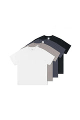 リラックスドフィットペーパーヤーンTシャツ