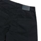 25SS ジッパーディテールデニムショートパンツ ブラック