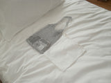 silver knit bag (long)