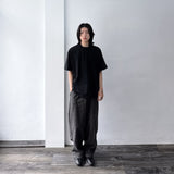 Structured Washed Wide Tee