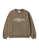 25FW WOMAN ARCH SHAPED LOGO NAPPING SWEATSHIRT
