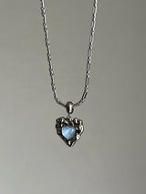 marine heart necklace