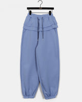 Chaelce frill layered jogger sweatpants