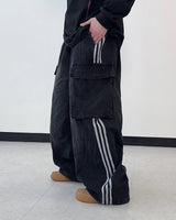 Circuit Wide Track Cargo Denim