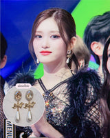 [IVE Leeseo Piercing] Golden Shadow and Ribbon Piercing