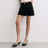 ベルトスカート (black)