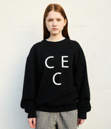 CEC TRIANGLE LOGO SWEATSHIRT(BLACK)