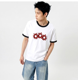 エッセンシャルスタンダード半袖リンガーTシャツ 3GEAR ホワイト