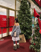 オープンニットウォーマーソックス