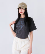 PIGMENT CROP HALF T-SHIRT [5color]