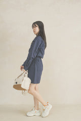 [MADE] Navy String Dress FREE