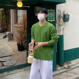 AIN RIBBED ROUND KNIT