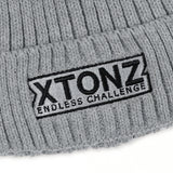 XTA092 ベーシックロゴビーニー (グレー)