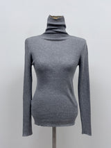 モフニットタートルネックTシャツ