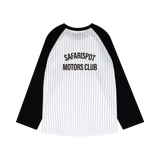 リージョンモータースクラブベースボールチーム長袖Tシャツ